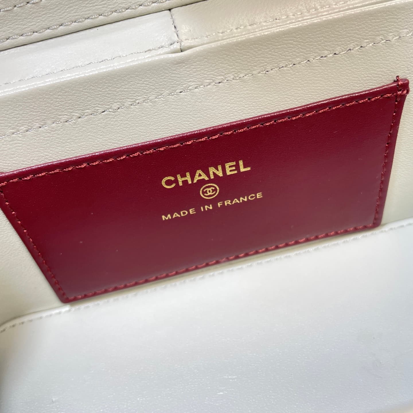 Chanel Long Vanity with Leather Strap Grained Shiny Calfskin & Gold-Tone Metal Light Green AP5067 A
