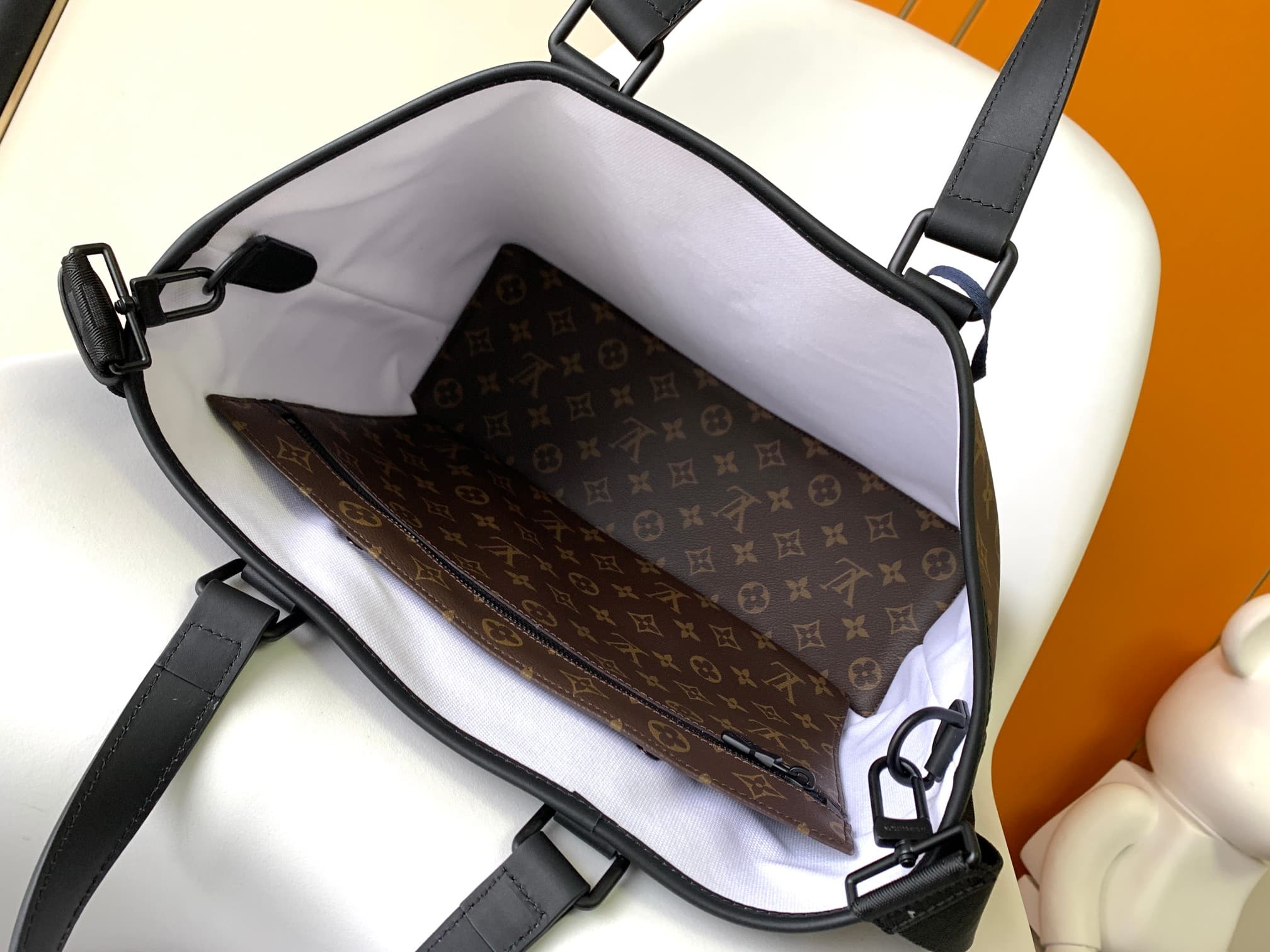 Louis Vuitton Monogram Macassar Weekend Tote M45734 High