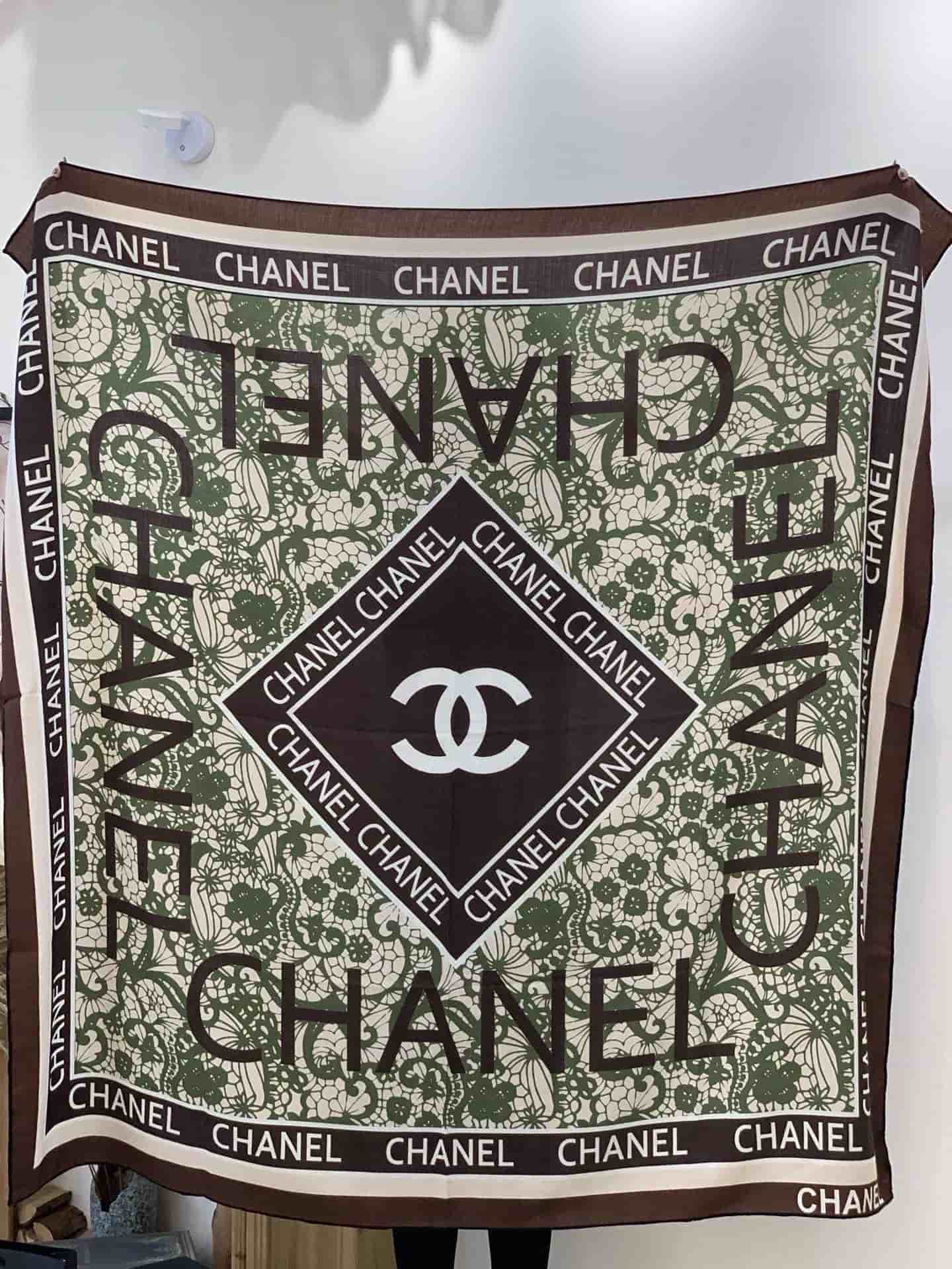 Chanel silk scarf