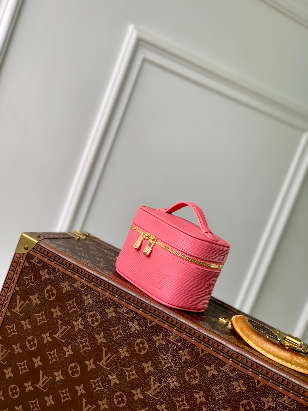 Louis Vuitton Nice Nano Epi grained leather Tender M25857 Bliss Pink High
