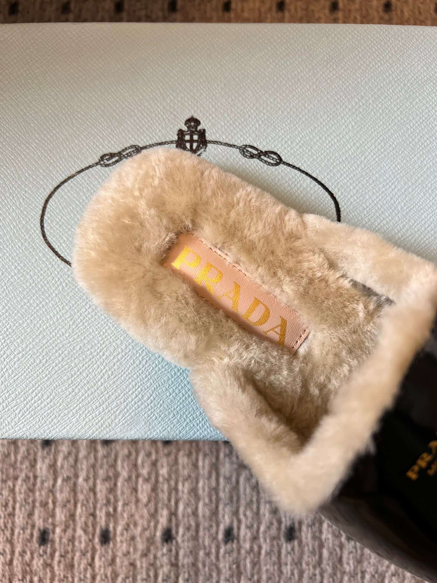 Prada  shearling mules Women