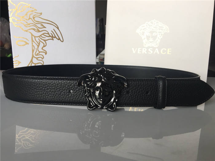Versace PALAZZO Leather BELT Togo 38.5mm High