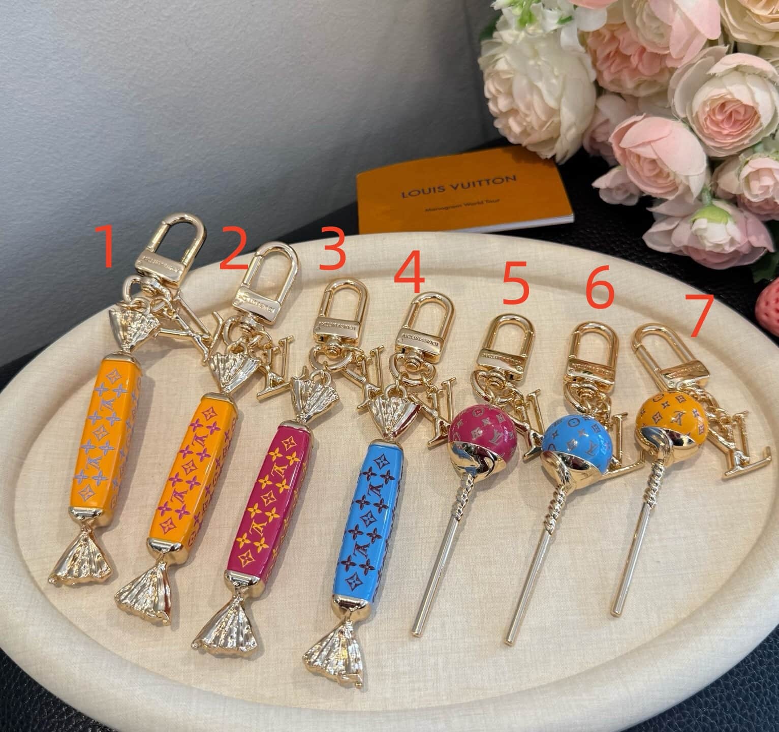 Louis Vuitton LV Sweets bag charms