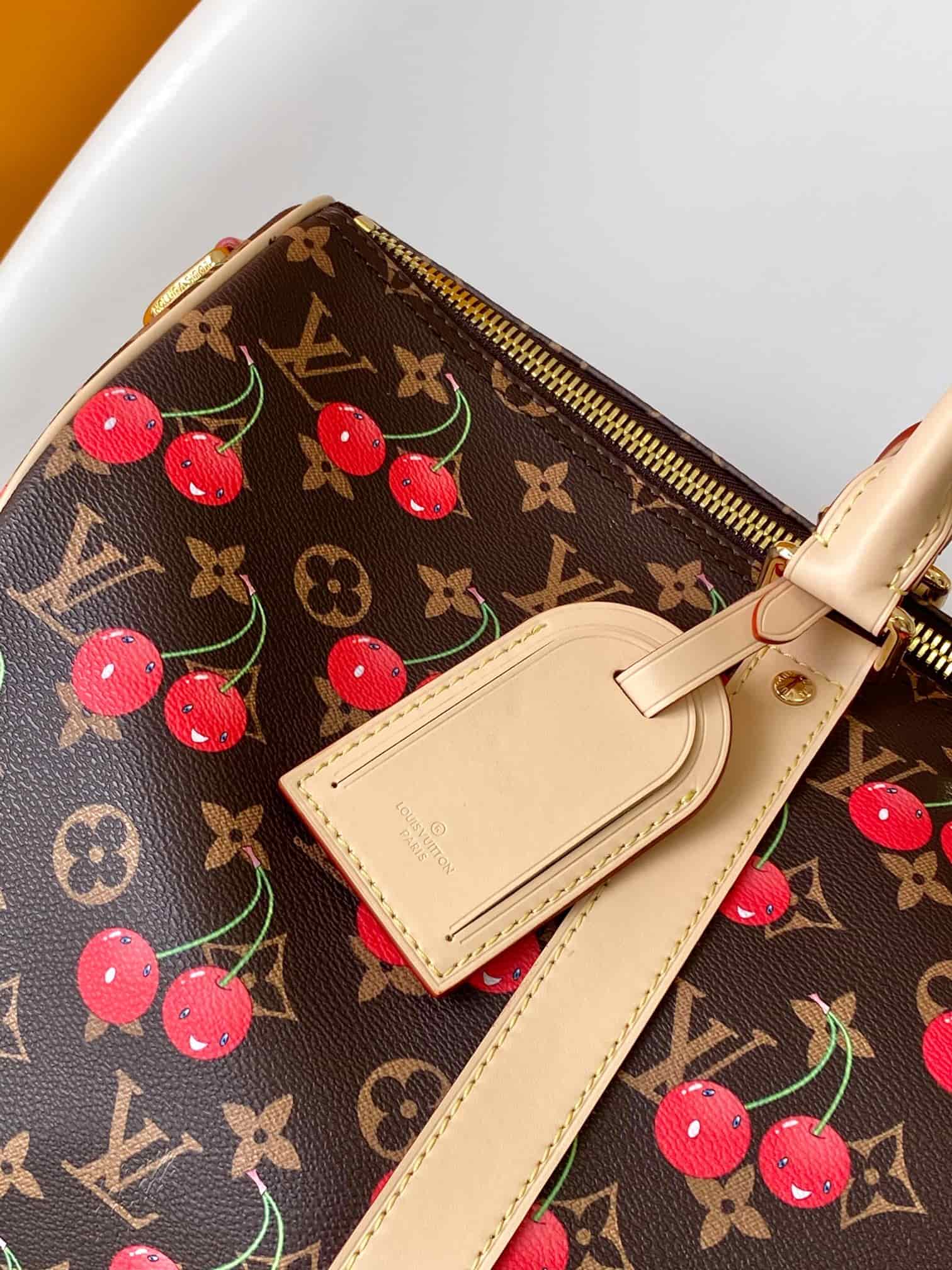 Louis Vuitton x Murakami Keepall Bandoulière 45 Monogram coated canvas M13764 High