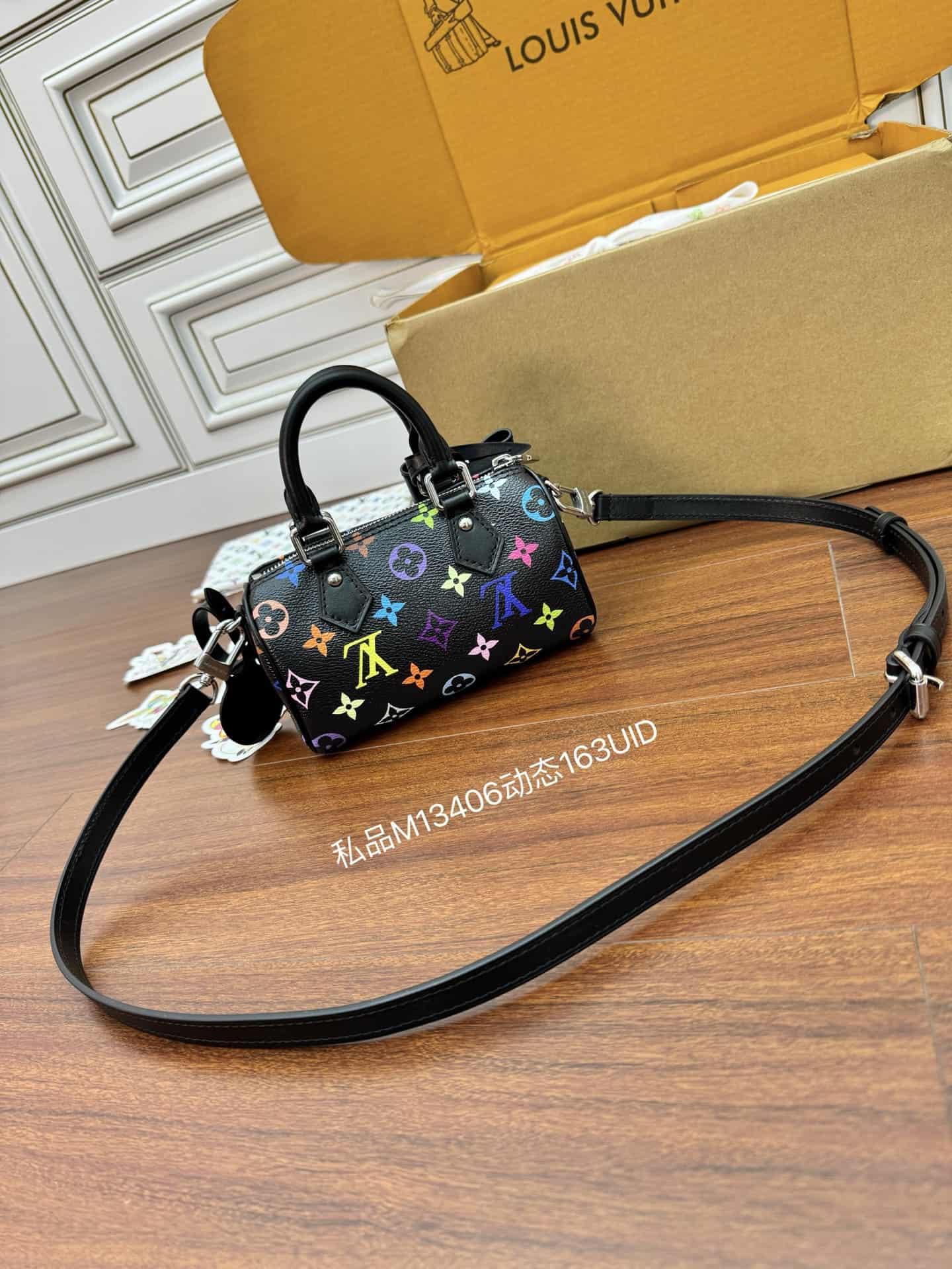 Louis Vuitton x Murakami NANO SPEEDY Monogram coated canvas M13406 Top
