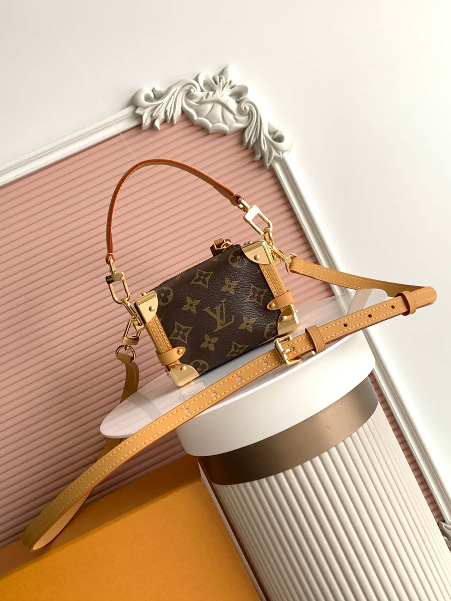 Louis Vuitton Pico Side Trunk Monogram coated canvas M83018 High