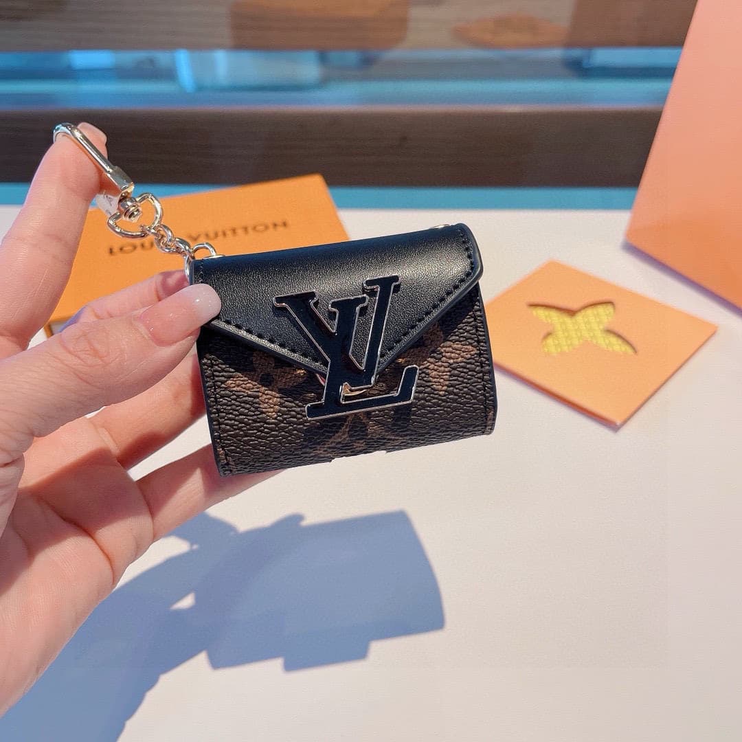Louis Vuitton monogram canvas AirPods case