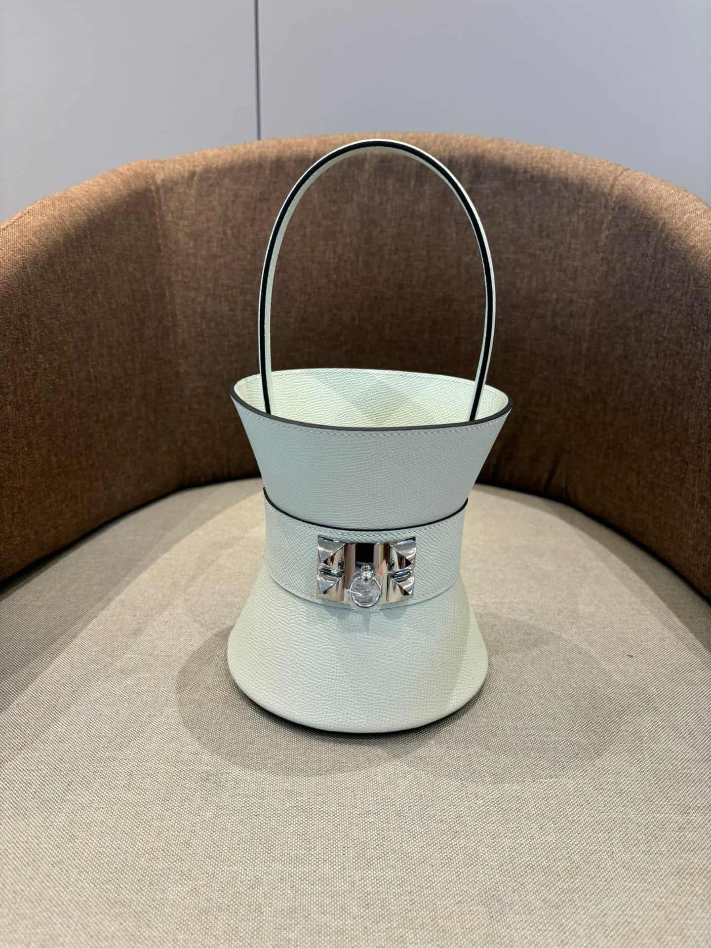 Hermes Mini Medor Bag in Epsom Calfskin WAX High