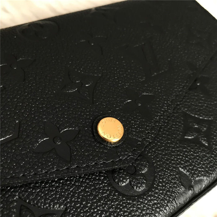 Louis Vuitton FÉLICIE POCHETTE Monogram Empreinte M64064 High