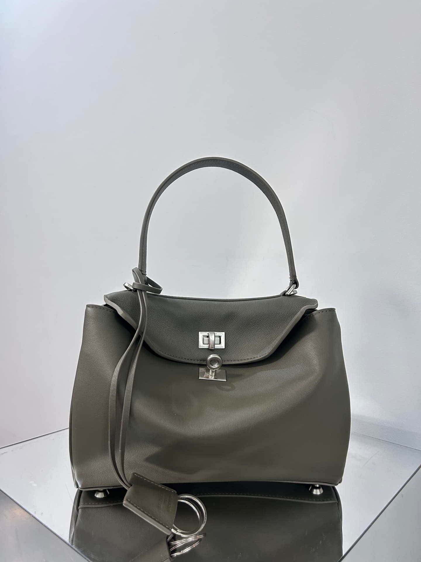 Balenciaga Small Women's Rodeo calfskin Handbag 7897792 High