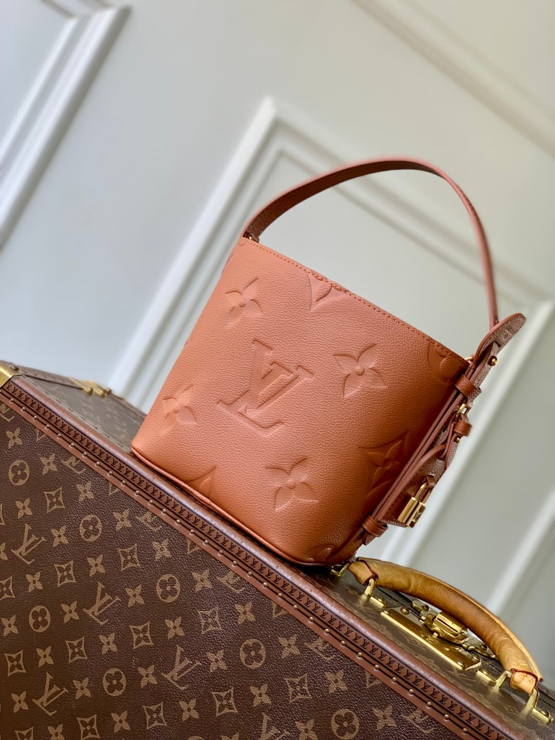 Louis Vuitton Low Key All In BB bag Monogram Empreinte leather M28820 High