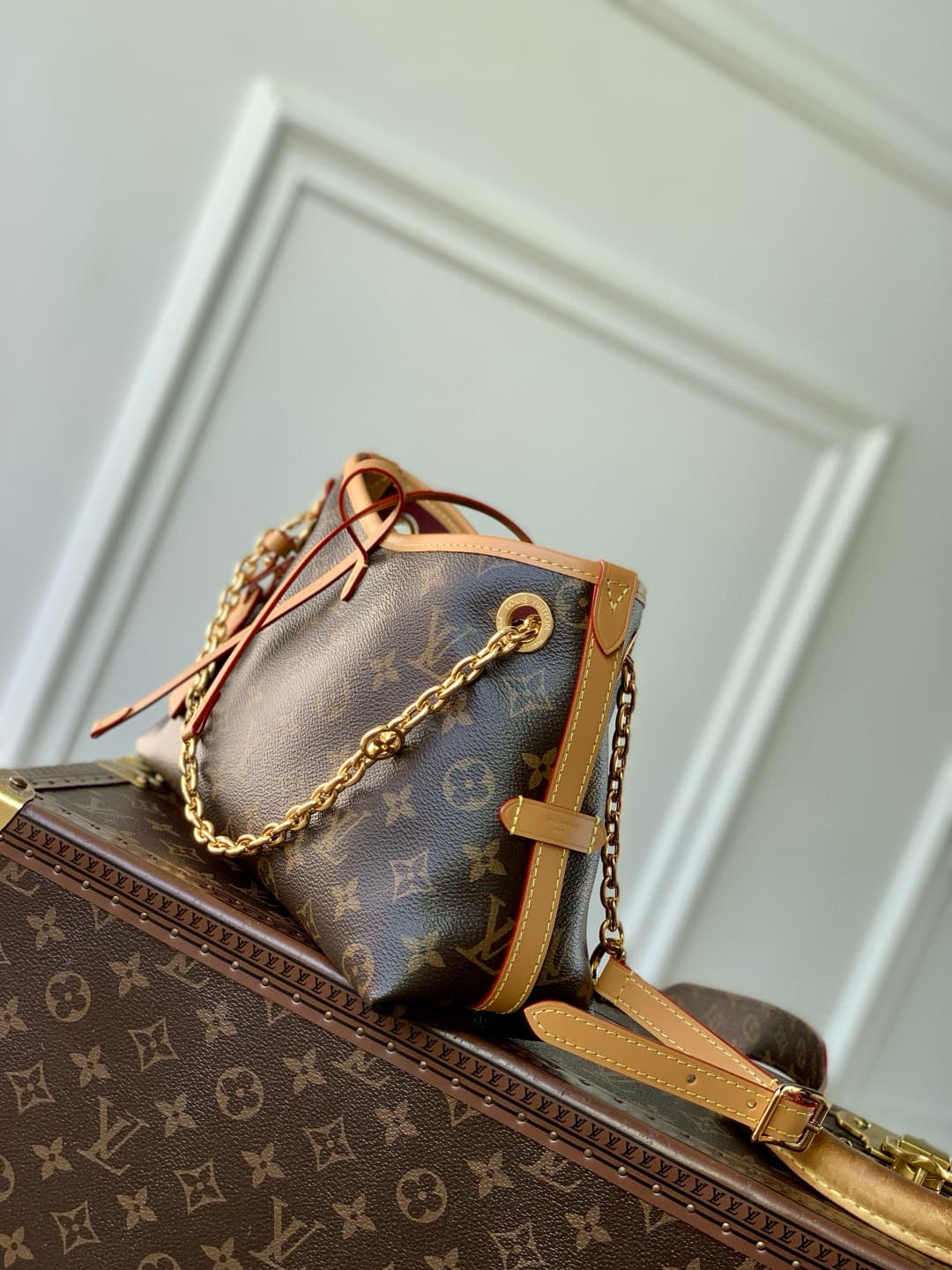 Louis Vuitton CarryAll BB Monogram coated canvas M13014 High
