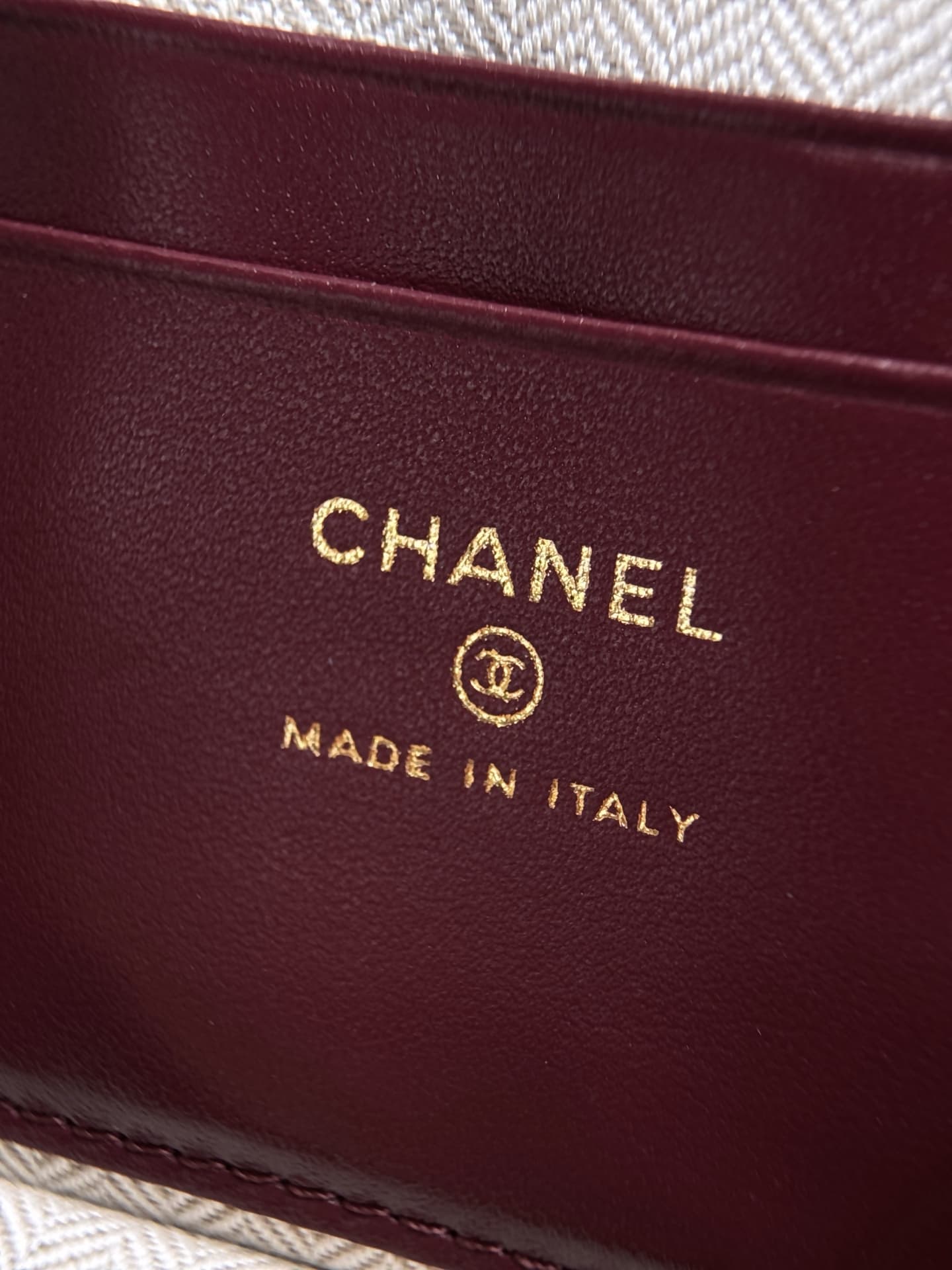 Chanel Small Vanity with Chain Suede Calfskin & Gold Metal Beige AP5346 A
