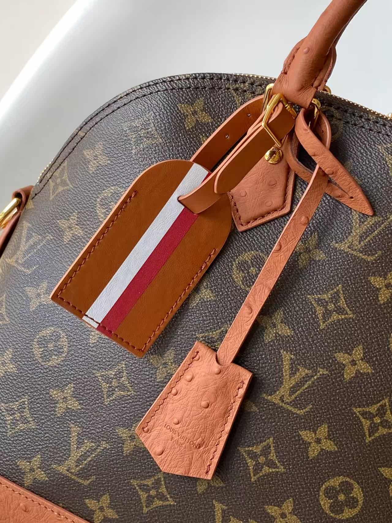 Louis Vuitton Alma MM Soft Celebration Monogram coated canvas N30049 High