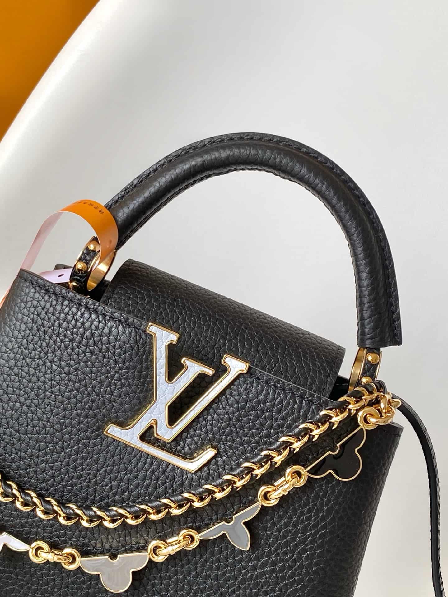 Louis Vuitton Capucines BB Capucines Black Taurillon Leather M29608 TOP