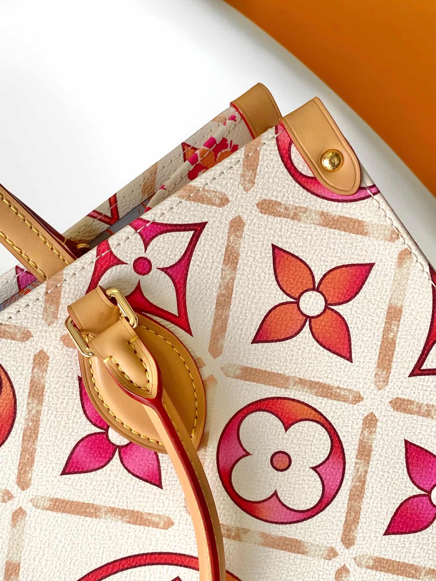 Louis Vuitton OnTheGo Tote bag  Monogram Tiles Canvas M11262 High