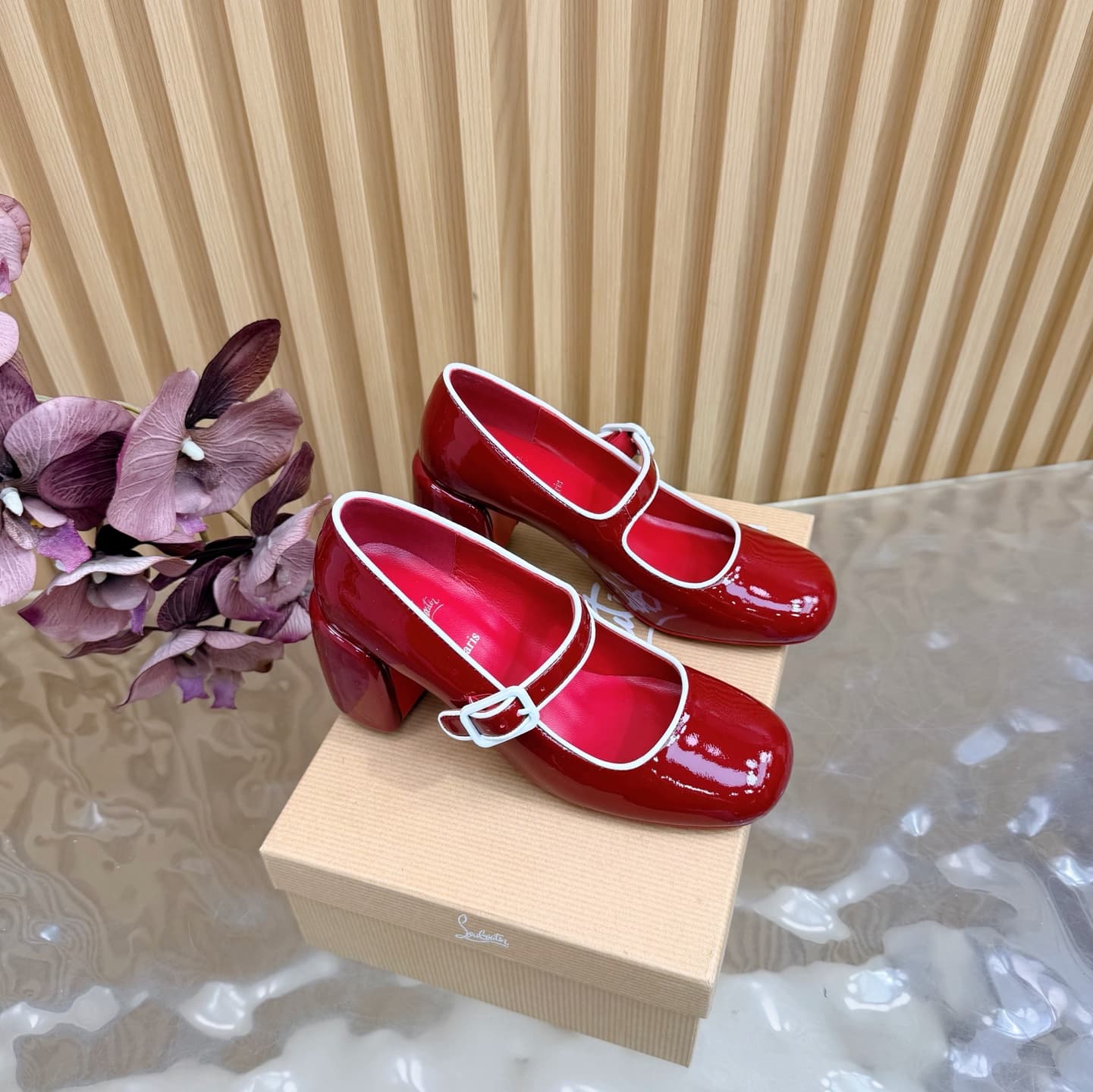 Christian Louboutin Miss Jane Mary Jane pump in patent leather shoes women