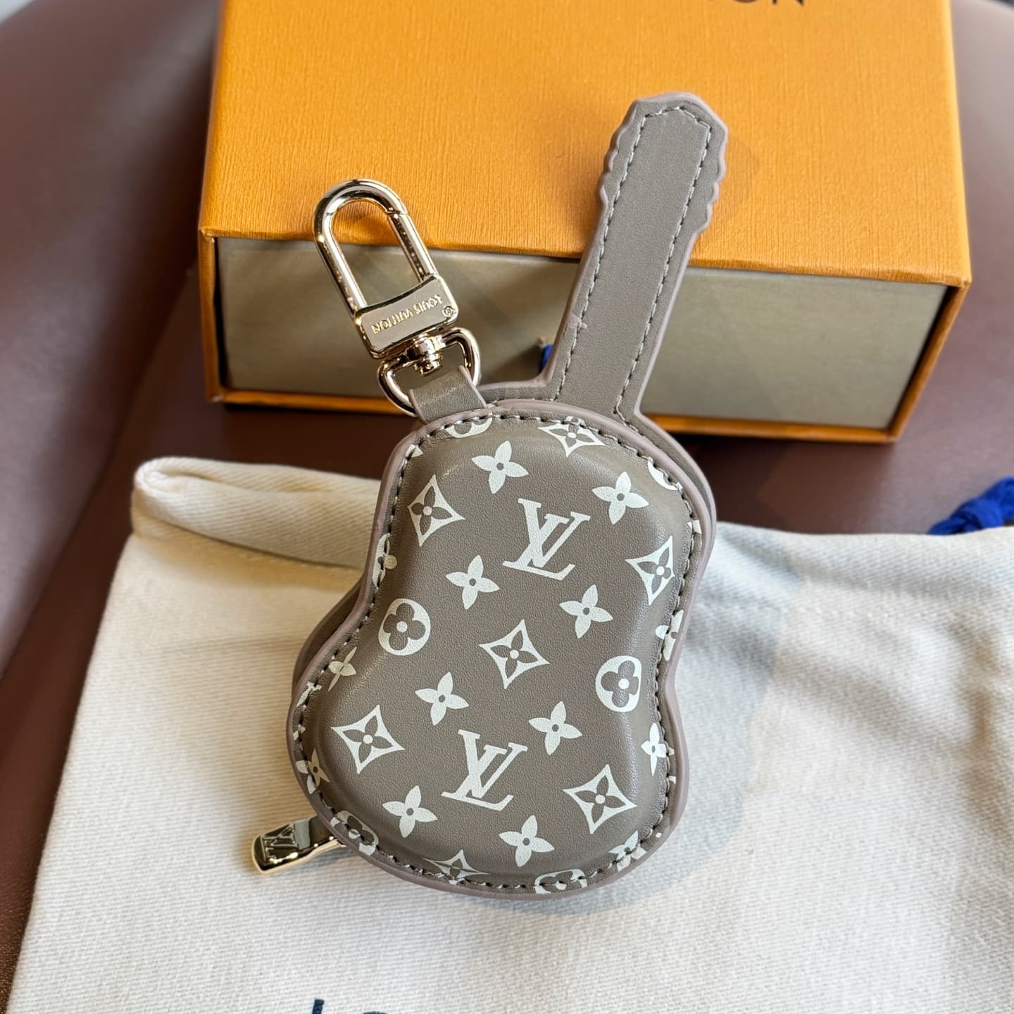 LV Guitar Pouch Bag Charm M02032