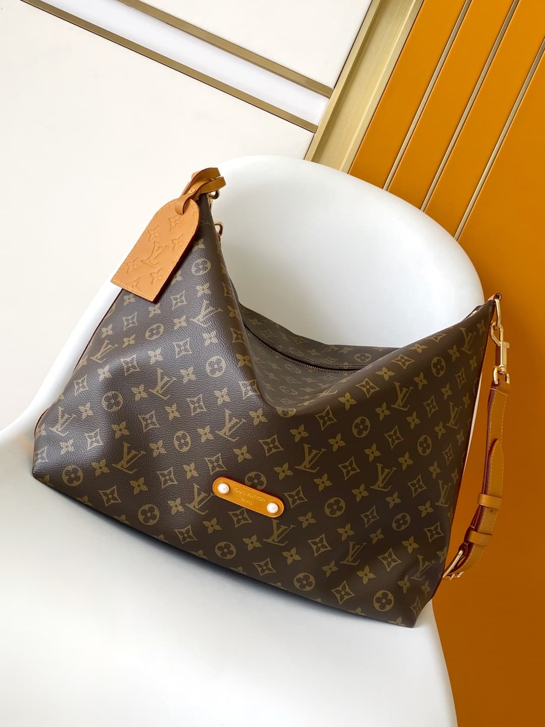 Louis Vuitton Vagabond Hobo Monogram coated canvas M14018 High
