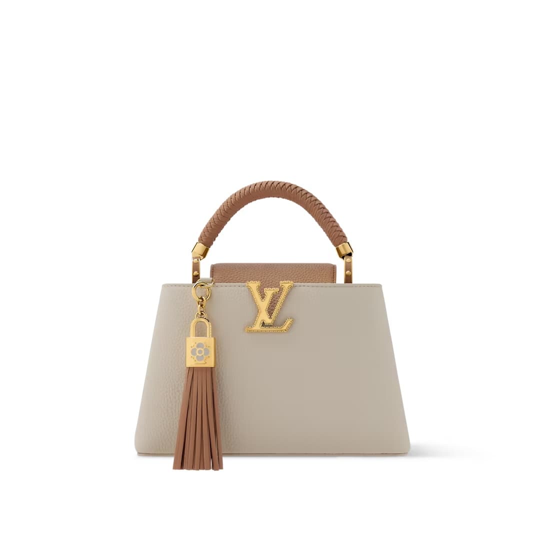 Louis Vuitton Capucines Cream/Arizona Beige Taurillon leather M25466 TOP