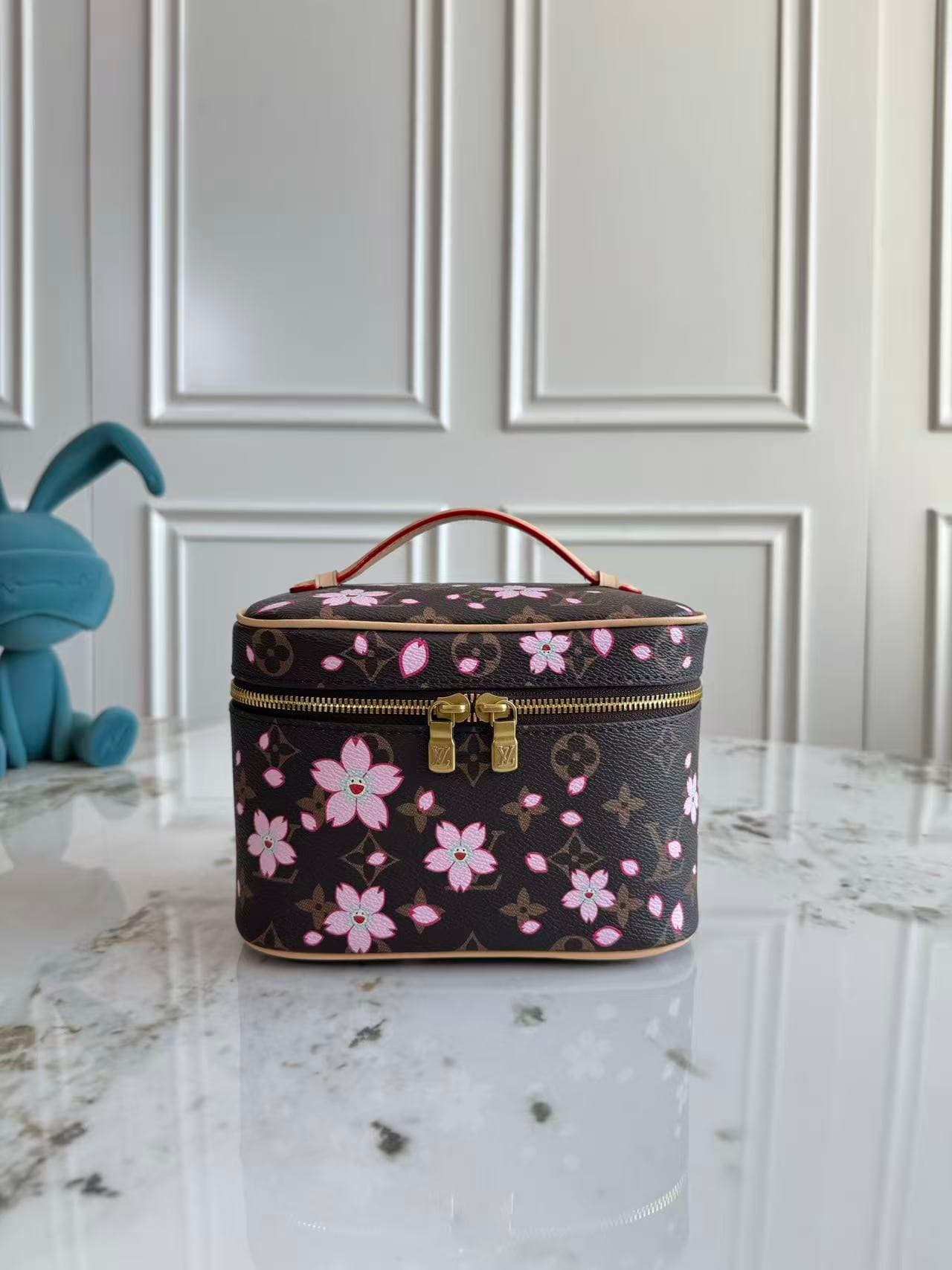 Louis Vuitton x Murakami Nice Mini Toiletry Bag Monogram coated canvas M14181 High