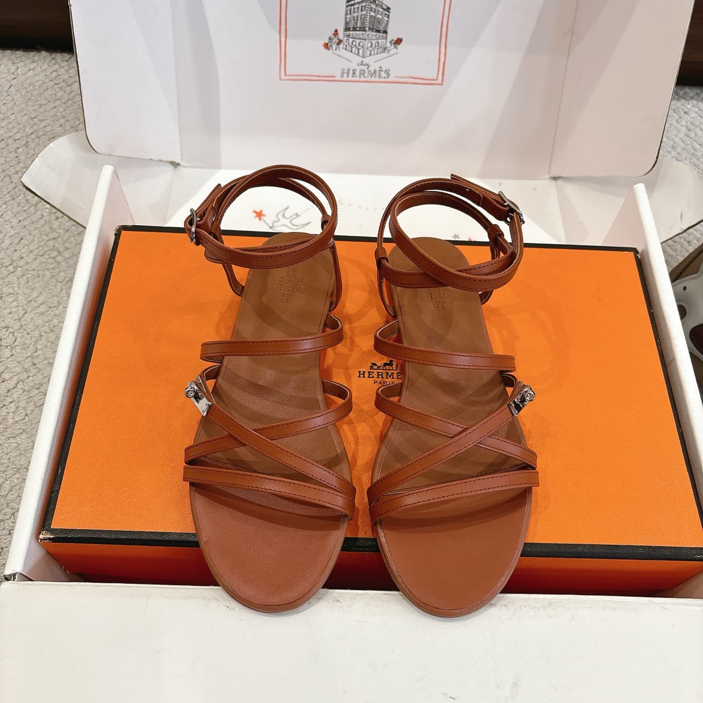Hermès Lullaby Sandal Shoes Women