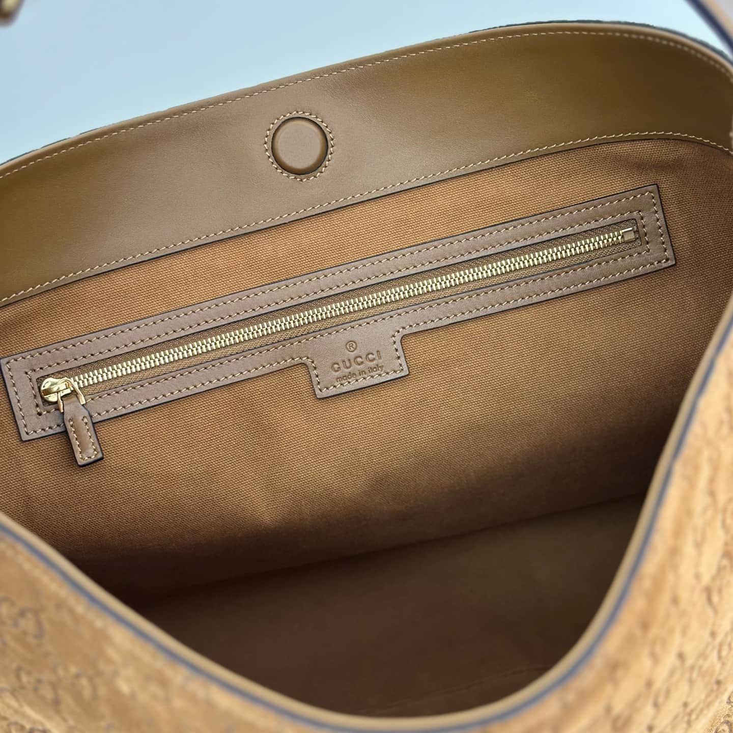 Gucci Beatrix medium tote bag 850926 Brown GG Suede High