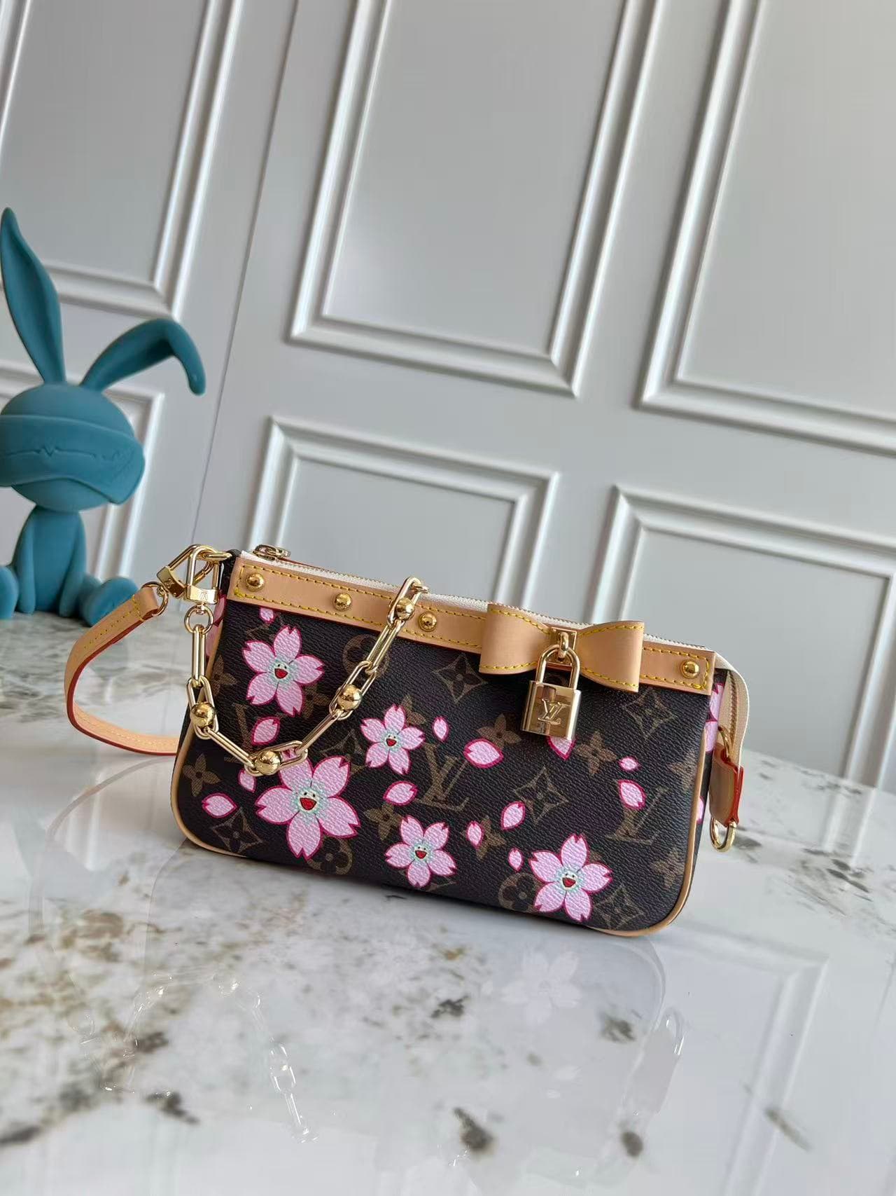 Louis Vuitton x Murakami Pochette Accessoires Monogram coated canvas M13666 High
