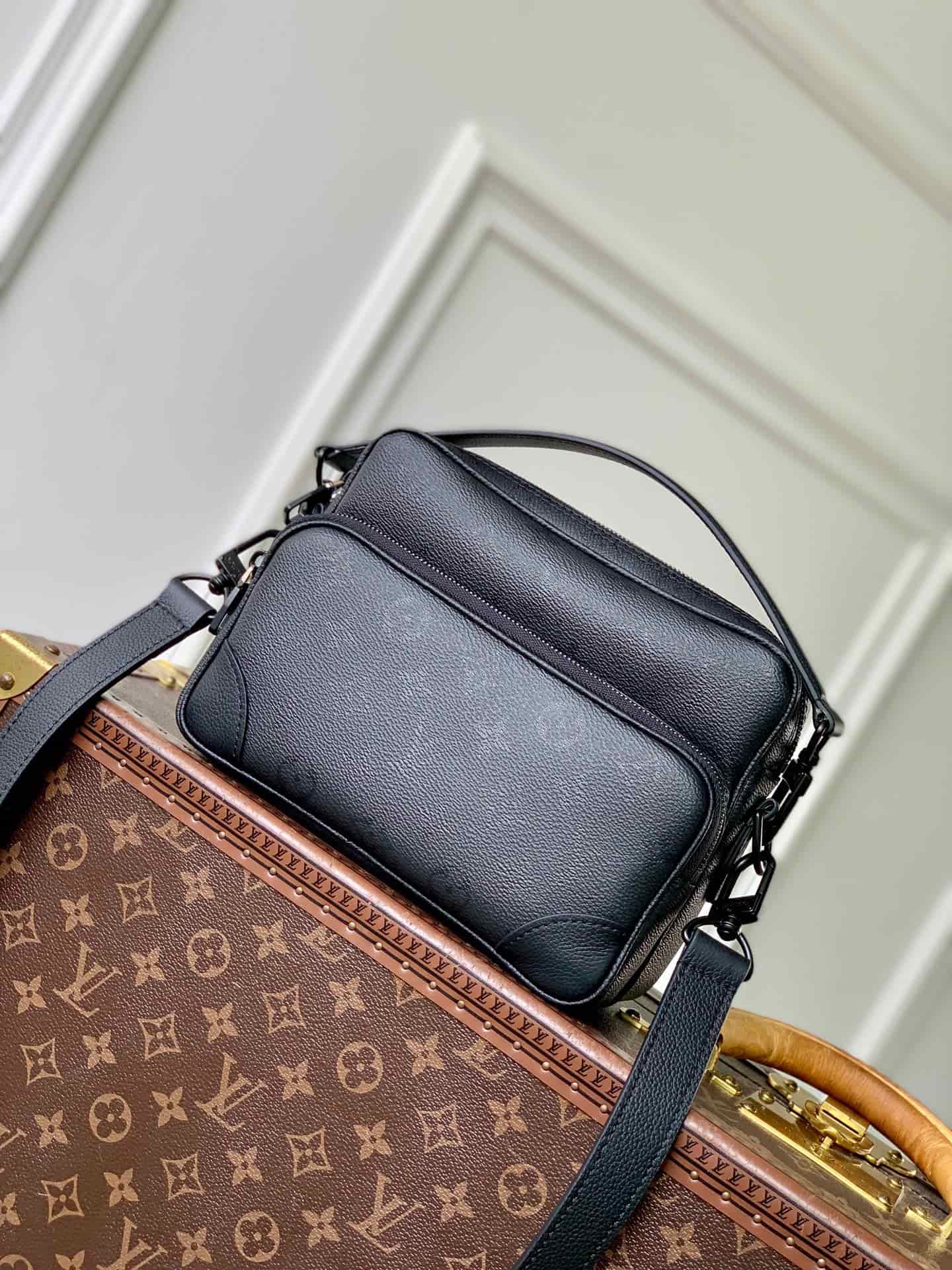 Louis Vuitton Nil Black Monogram Midnight coated canvas M26783 High