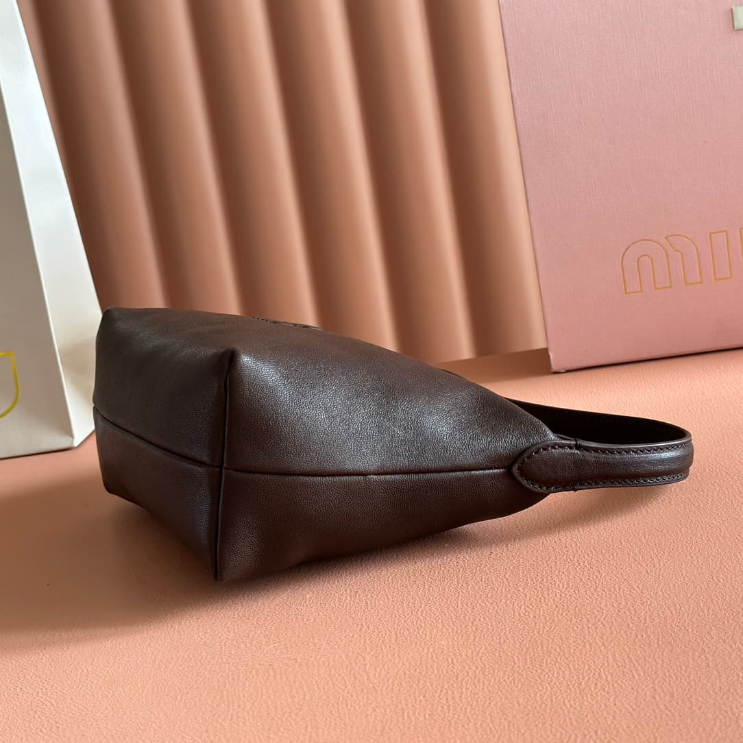 Miu Miu Nappa leather pouch 5NE841 Briarwood High
