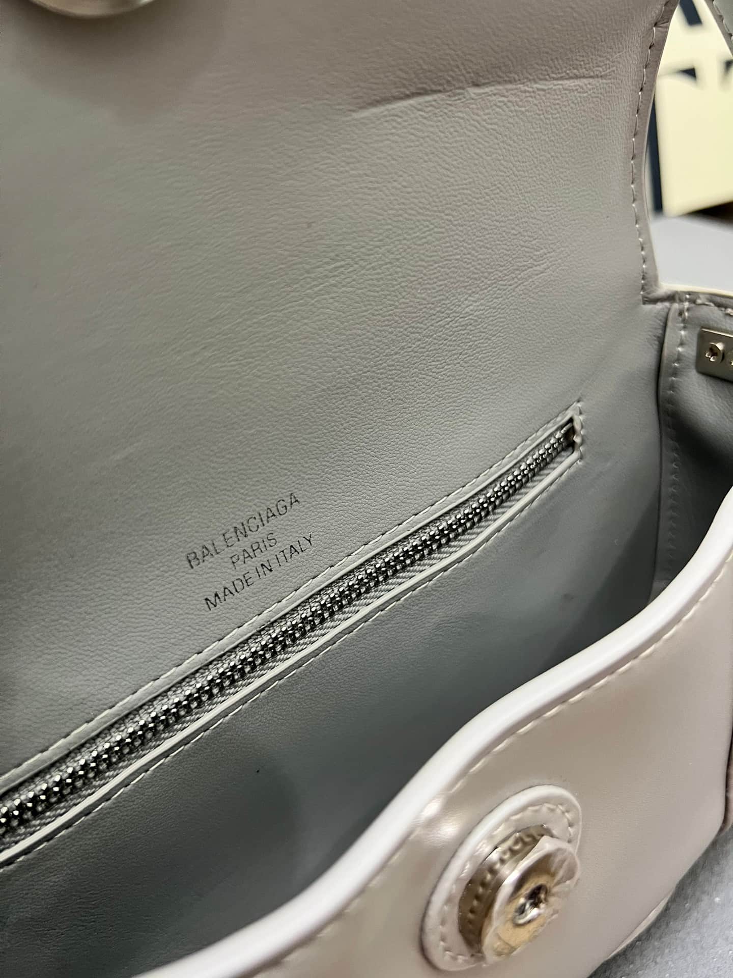 Balenciaga Hourglass sling bag Grey High