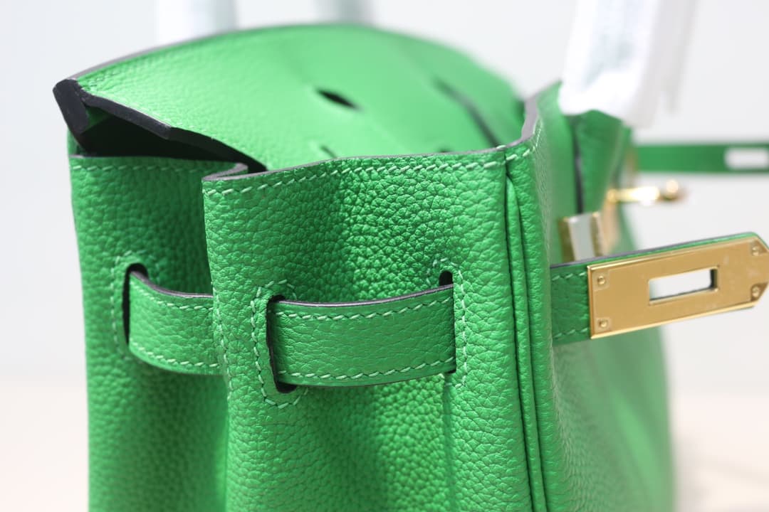 Hermes Birkin 25/30/35cm Bag Togo Leather In Bamboo WAX High Customizing Style