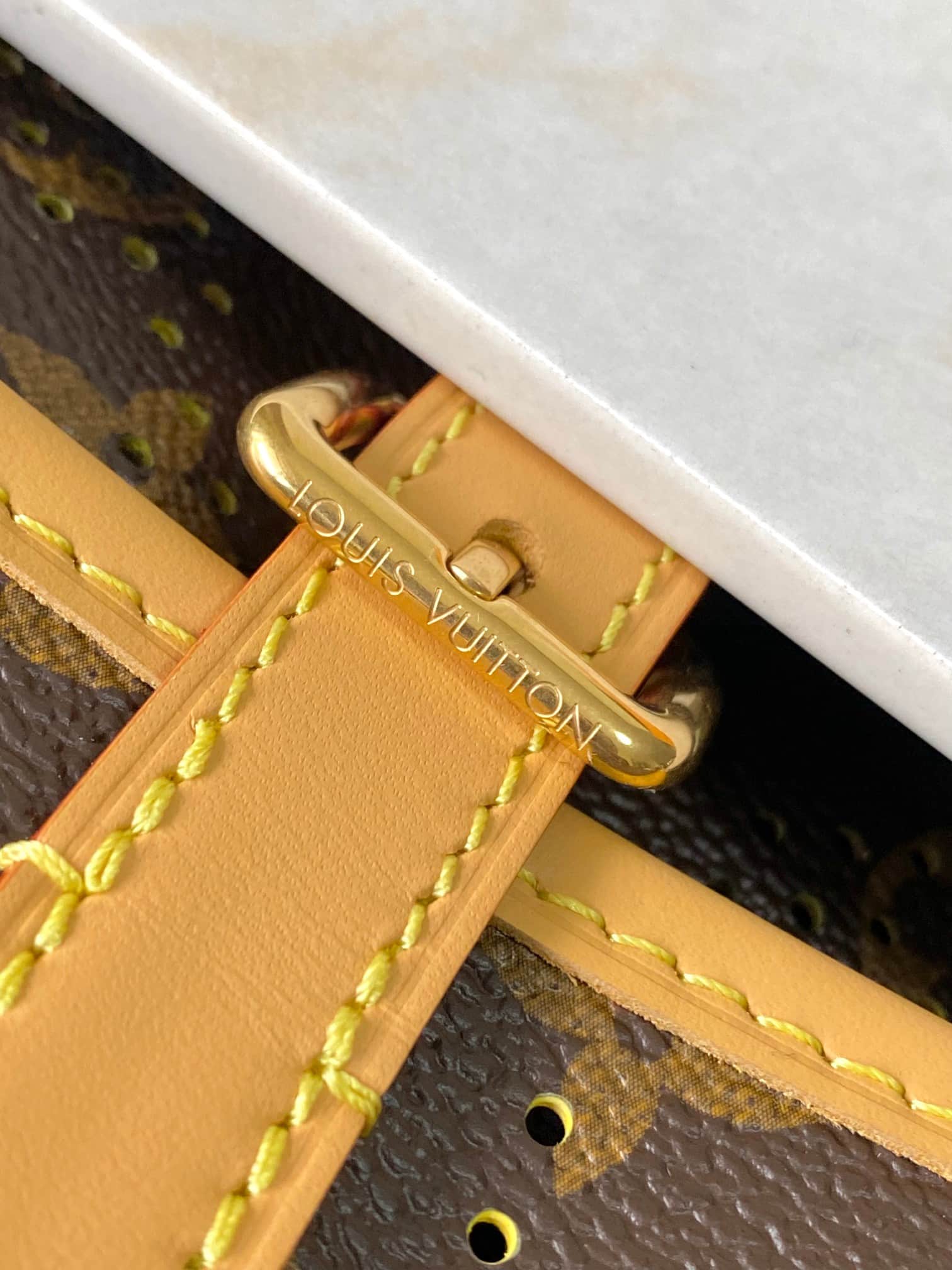 Louis Vuitton Flaneur Backpack Monogram/Yellow Grid coated canvas M29295 TOP