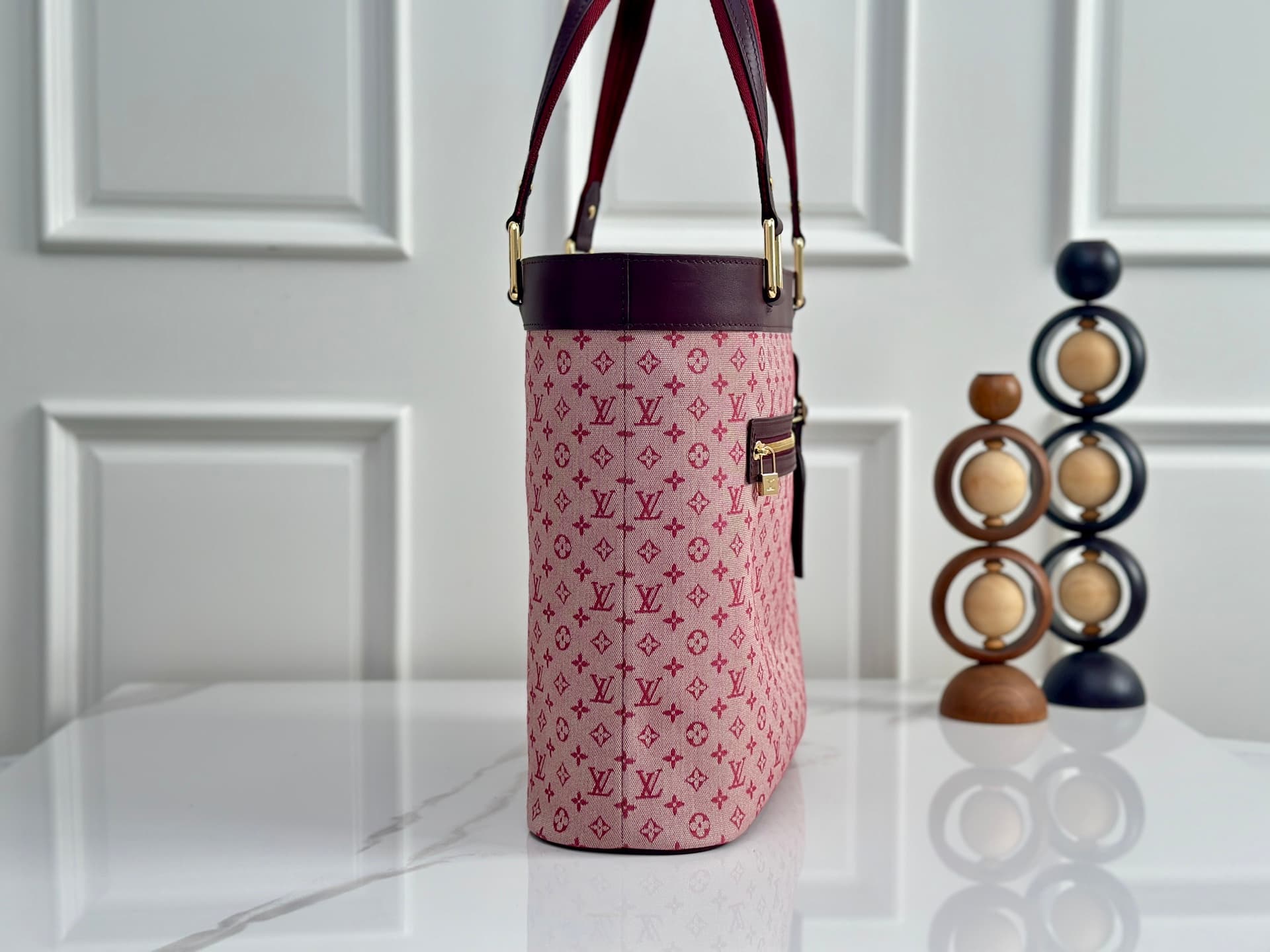Louis Vuitton Monogram Lin Lucille shoulder bag M92677 High