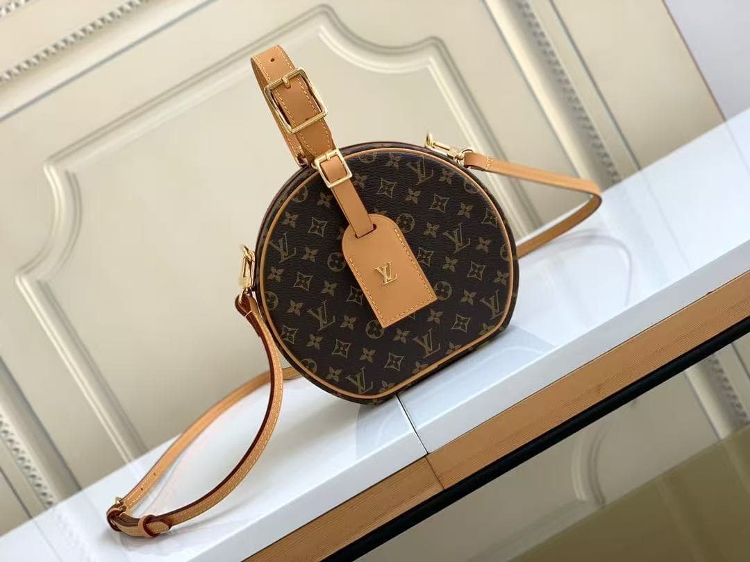 Louis Vuitton Petite Boite Chapeau Monogram coated canvas M43514 High