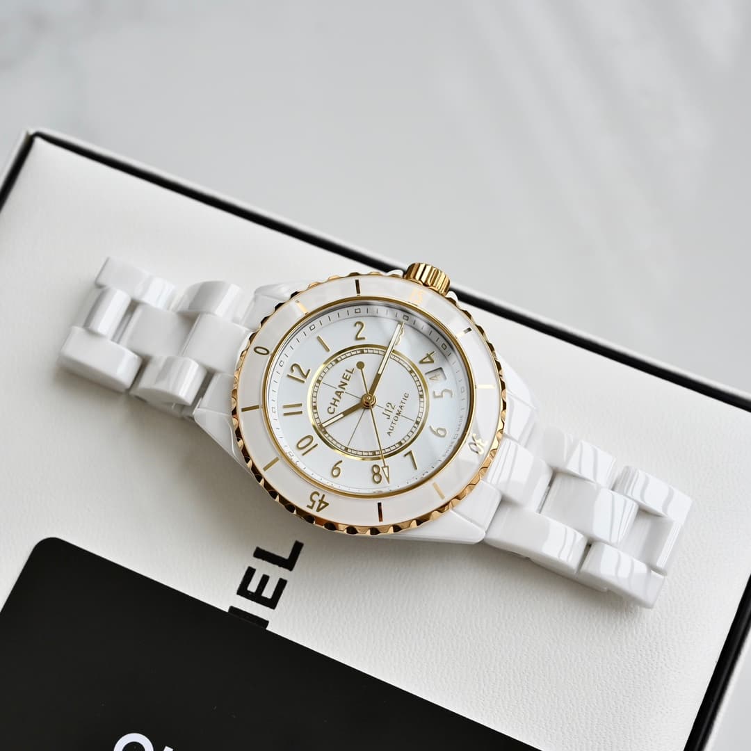 Chanel J12 Watch TOP Caliber 12.1- White Ceramic