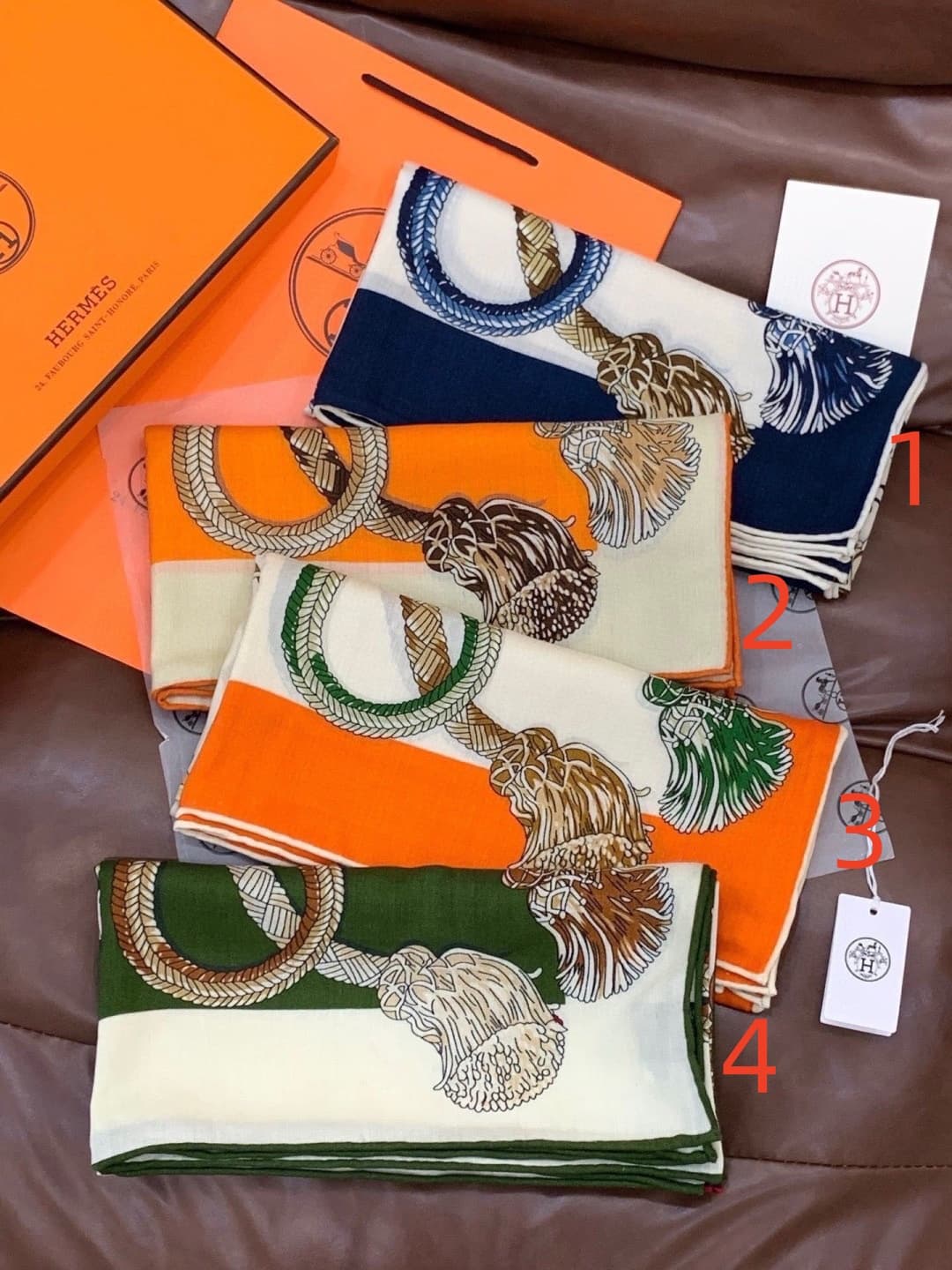 Hermes Palefroi shawl Square