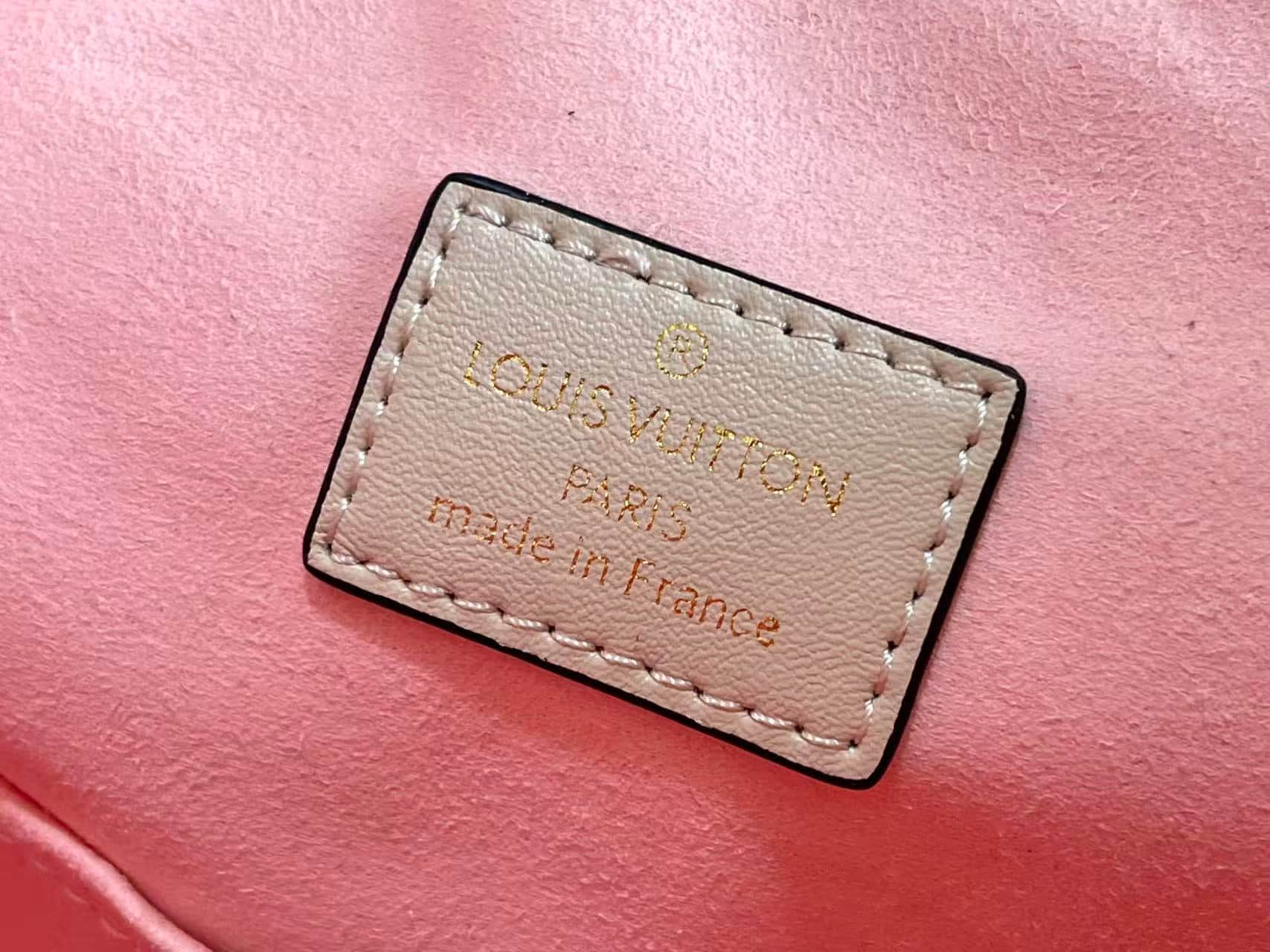 Louis Vuitton MONTSOURIS BACKPACK Monogram Empreinte White High