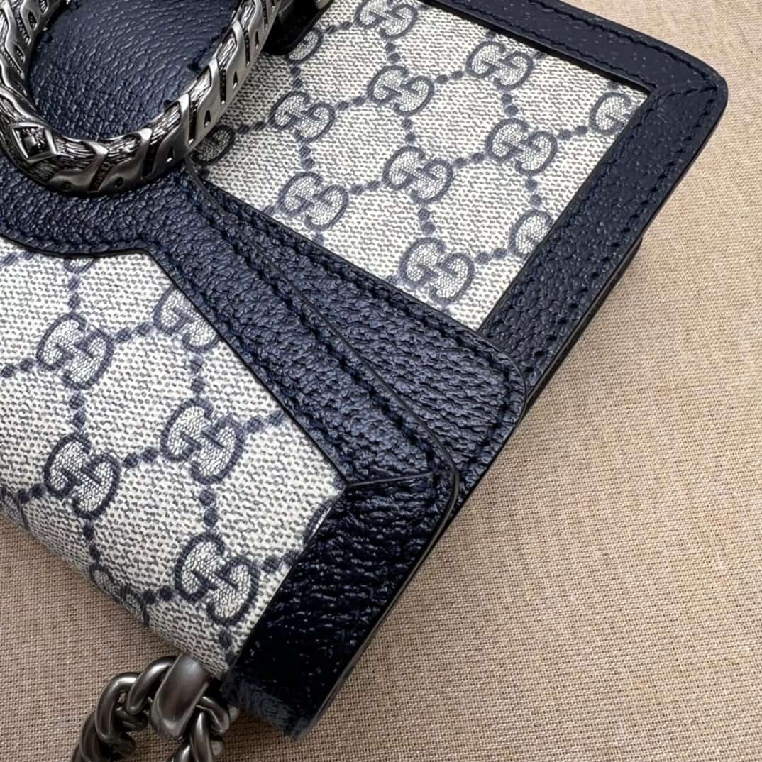 Dionysus GG Supreme mini Bag 421970 Black High