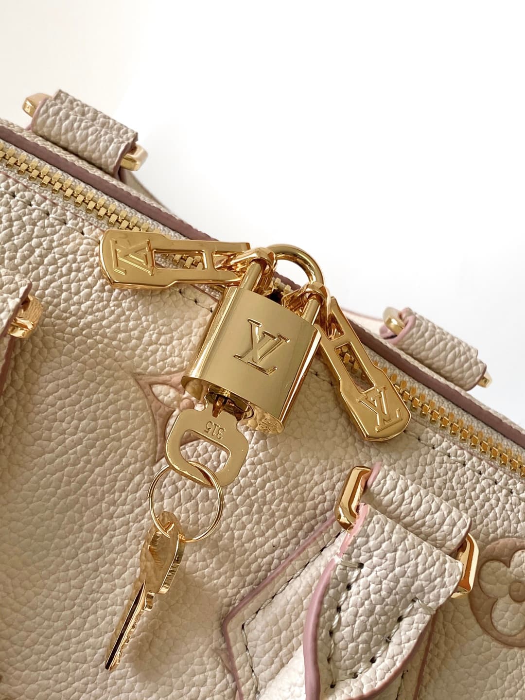 Louis Vuitton Speedy Bandoulière 20 Bag Debossed grained cowhide leather M14291 Eden High