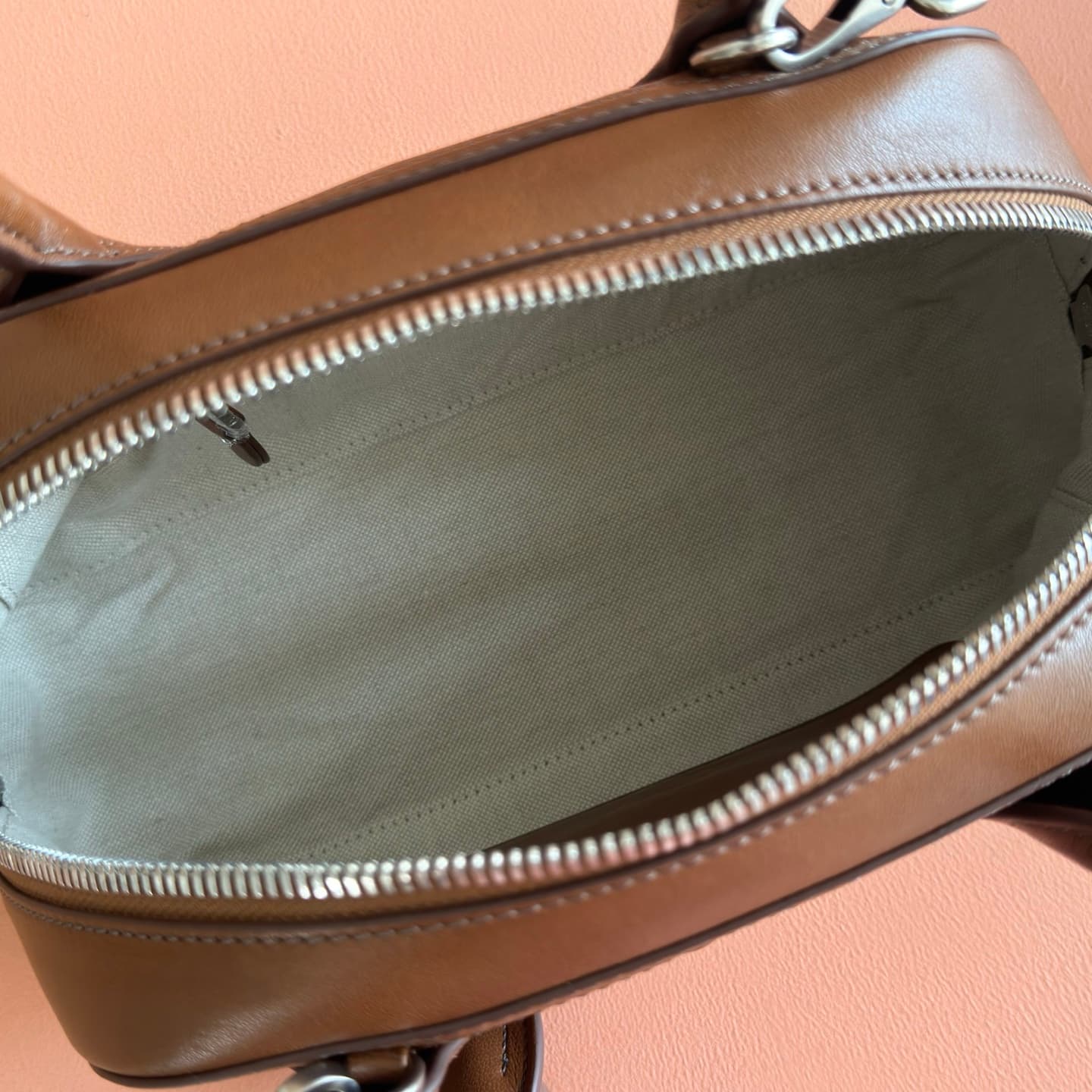 Miu Miu Vivant nappa leather bag Caramel 5BB200  TOP
