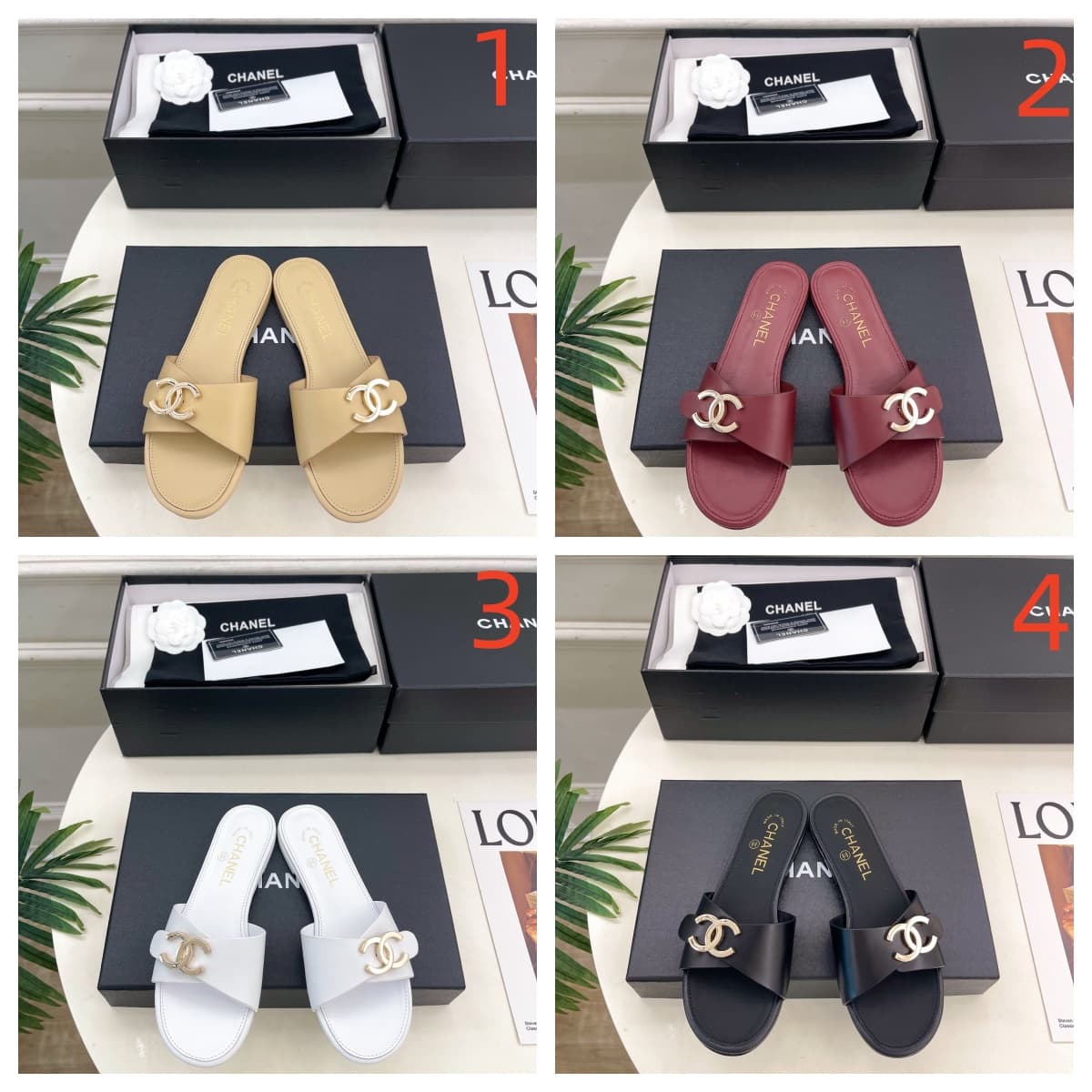 Chanel Calfskin Mules Women
