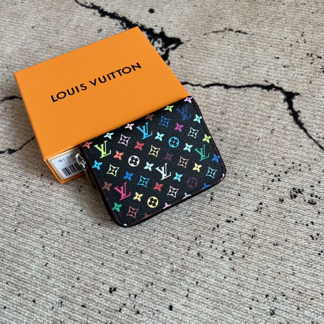 Louis Vuitton x Murakami Zippy Coin Purse Monogram coated canvas M13409 High