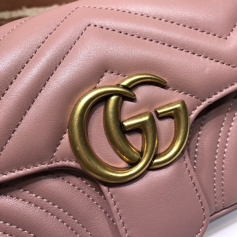 GG Marmont mini matelassé shoulder bag 446744 High