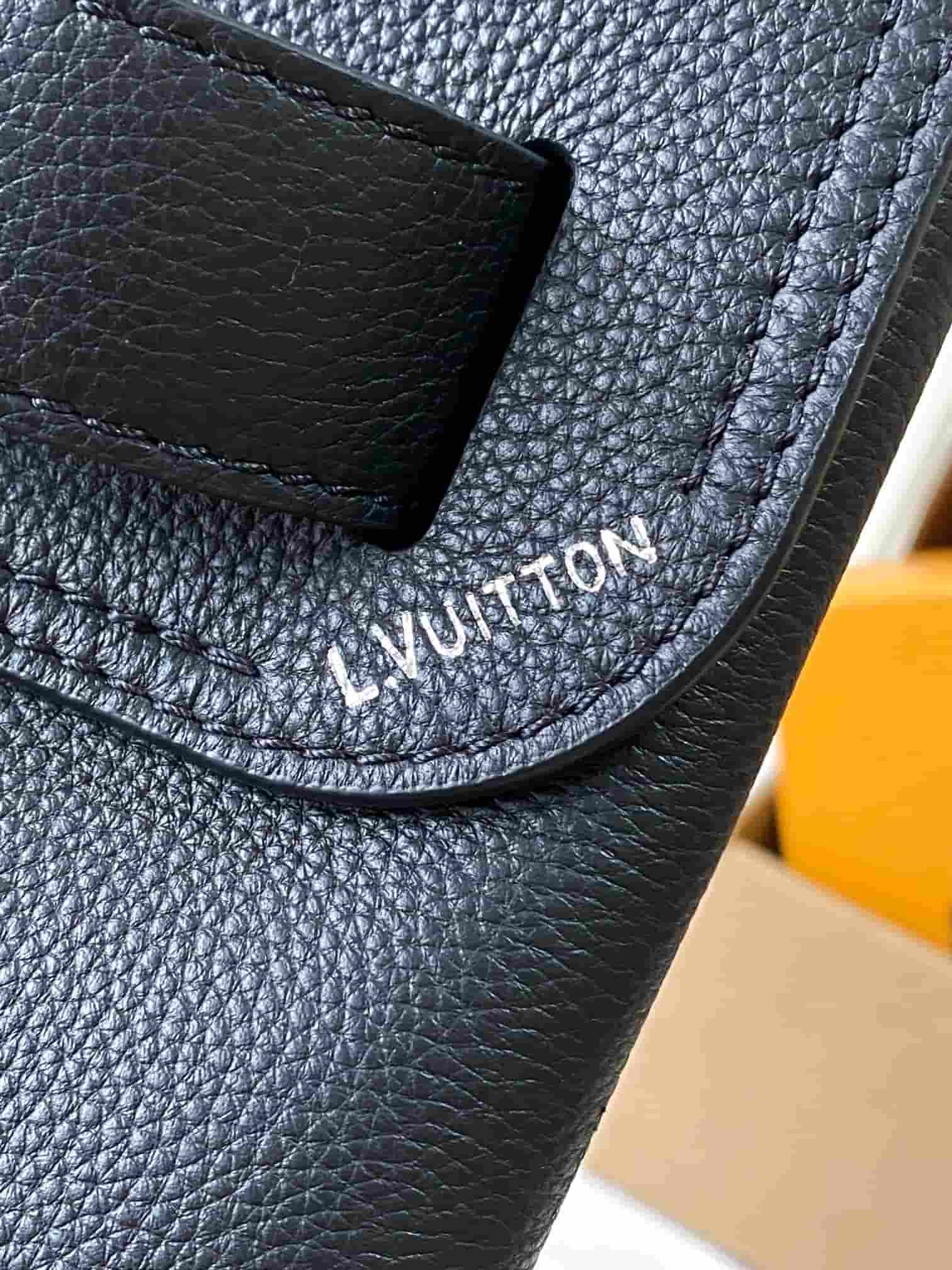 Louis Vuitton Steamer Backpack Black Touch calfskin leather M27063 TOP