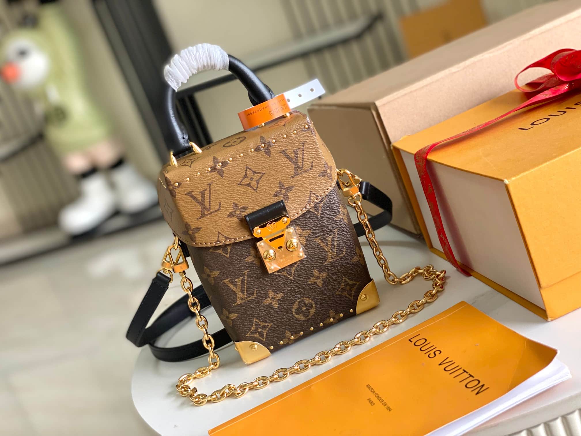 Louis Vuitton Camera Box Monogram and Monogram Reverse coated canvas M82465 TOP
