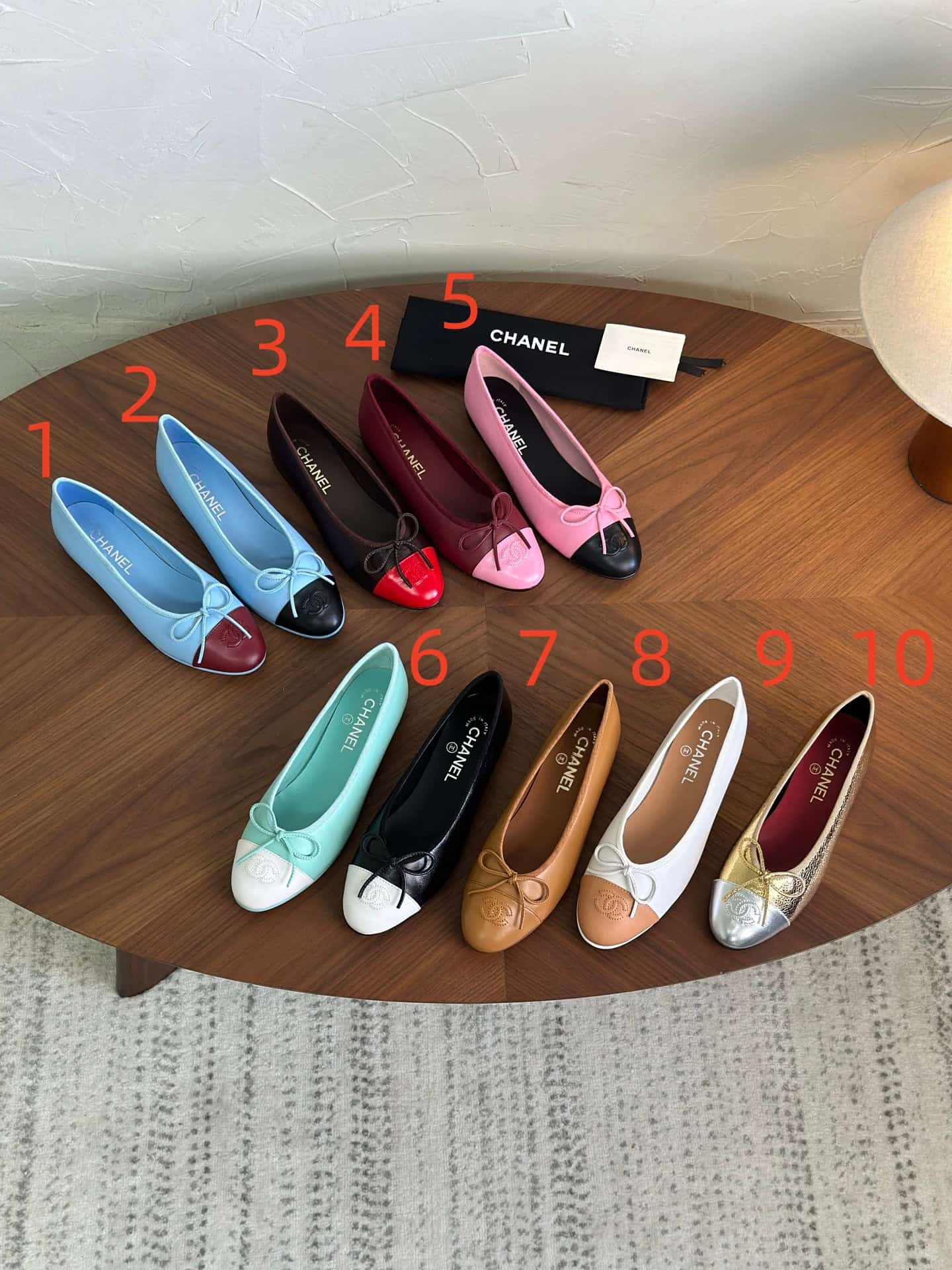 Chanel Ballet Flats Women Shoes