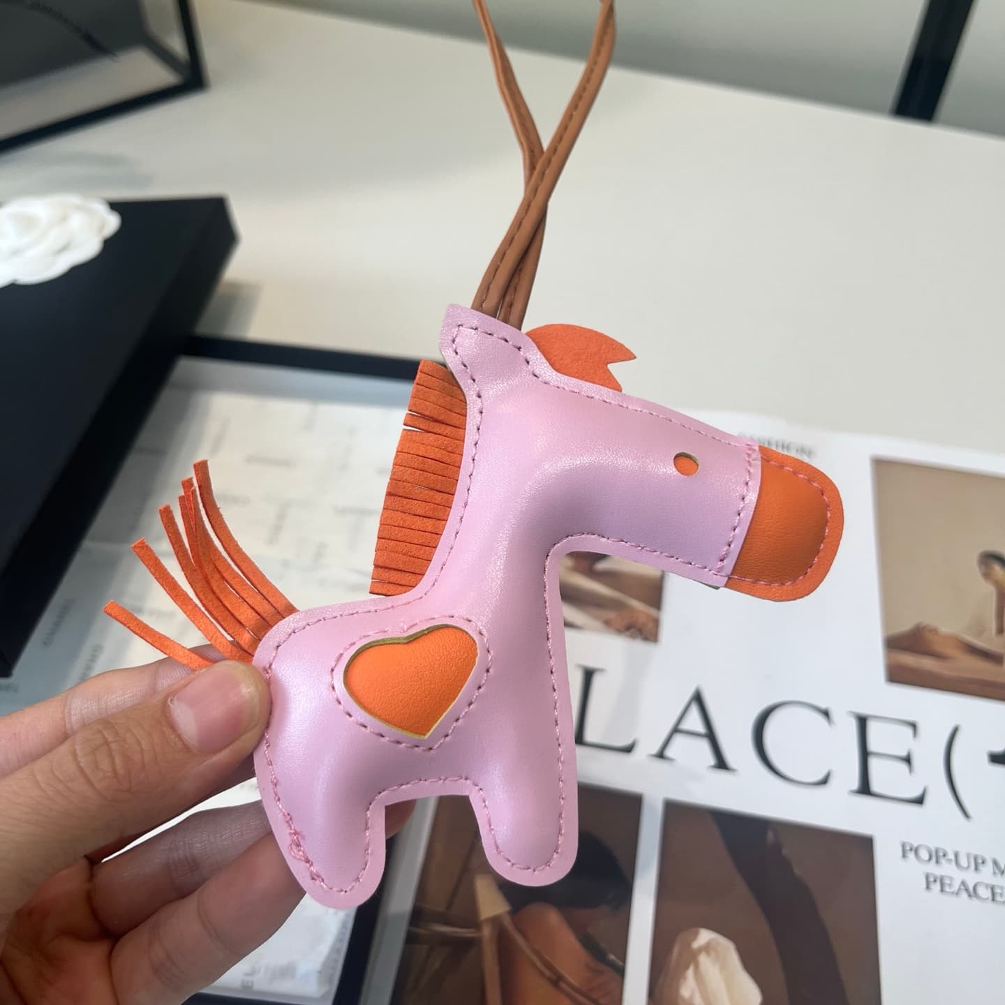 Hermès Rodeo bag charm