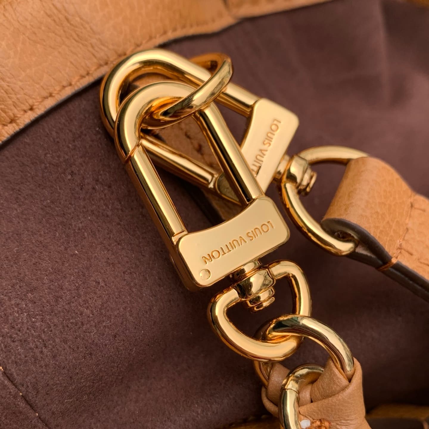 Louis Vuitton Noé Trunk Tan Calfskin leather M29131 High