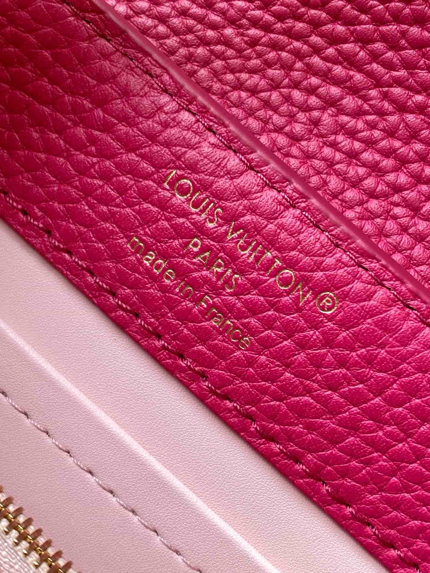 Louis Vuitton Capucines Mini Rose Fuchsia Taurillon leather M29952 TOP